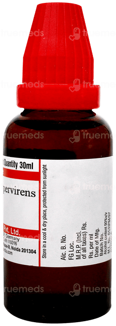Dr Willmar Schwabe Gelsemium Sempervirens 30Ch Dilution 30Ml